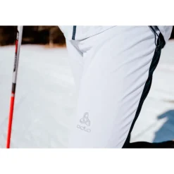 Pantalon Nordique Odlo Langnes Wmn Pants Dark Sapphire White