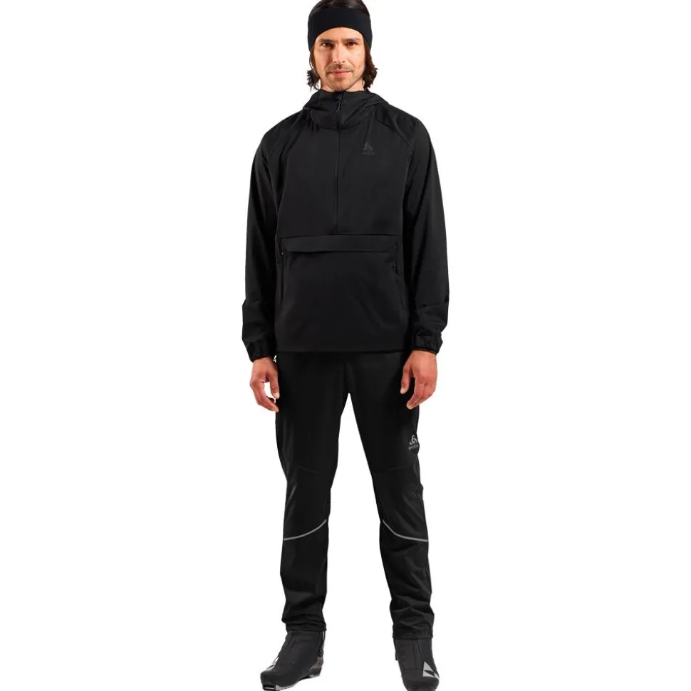 Pantalon Nordique Odlo Zeroweight Pro Windproof Warm Pant Regular Black