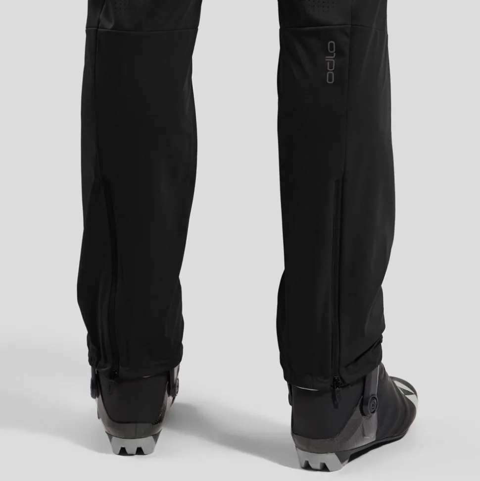 Pantalon Nordique Odlo Zeroweight Pro Windproof Warm Pant Regular Black