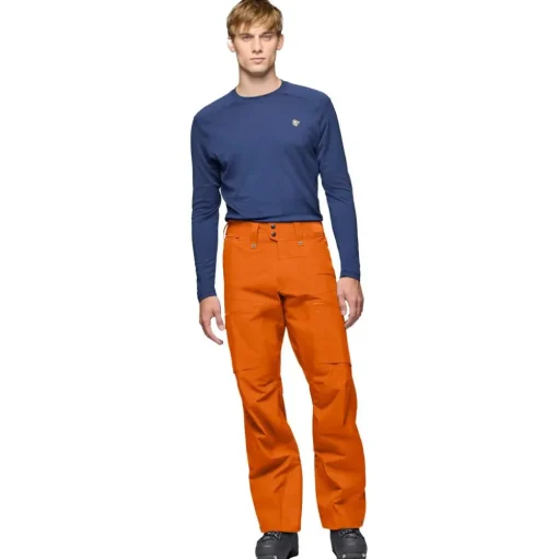 Pantalon Ski Norrona Lofoten Gore-Tex Pant Gold Flame