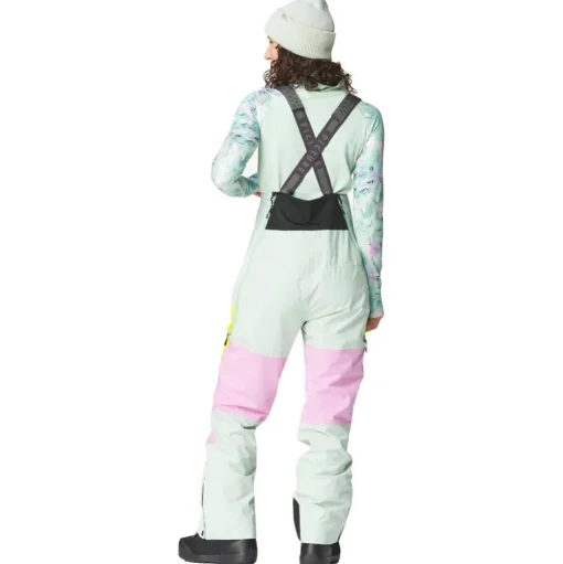 Pantalon Ski Picture Elwy Bib Silt Green Orchid Acid