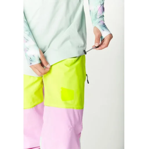 Pantalon Ski Picture Elwy Bib Silt Green Orchid Acid