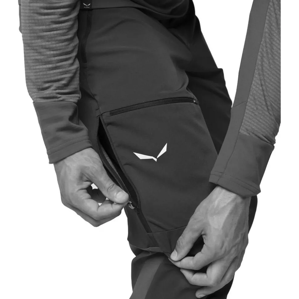 Pantalon Ski Salewa Sella Dst Pant Black Out