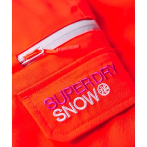 Pantalon Ski Superdry Ultimate Rescue Trouser W Fire Coral