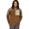 Polaire Cotopaxi Abrazo Fleece Half Zip Jacket M Stone And Dune