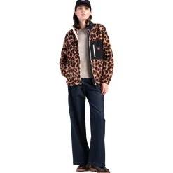 Polaire Flotte Monge New Leopard Ombre