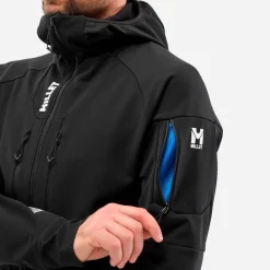 Polaire Millet Pierra Ment Hoodie M Black Noir