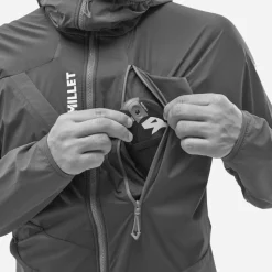 Polaire Millet Rutor Xcs Air Hoodie M Bottle Black
