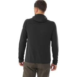 Polaire Millet Seneca Fleece Hoodie Black Noir