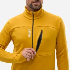 Polaire Millet Seneca Fleece Po Zip Safran