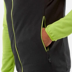 Polaire Millet Ubic Lightgrid Jkt M Macaw Green Black