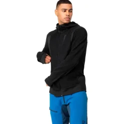 Polaire Norrona Falketind Alpha 120 Zip Hood Caviar