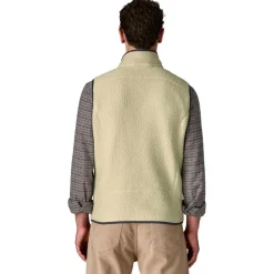 Polaire Patagonia M's Retro Pile Vest Pelican Smolder Blue