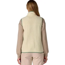 Polaire Patagonia Retro Pile Vest Natural Ellwood Green