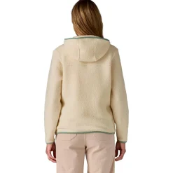 Polaire Patagonia Women's Retro Pile Hoody Natural Ellwood Green