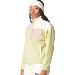 Polaire Picture Arcca W Full Zip Fleece Hemp Roebuck Vanilla