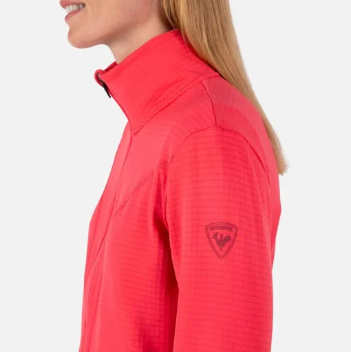 Polaire Rossignol W Blackside Fleece Full Zip Tea Rose