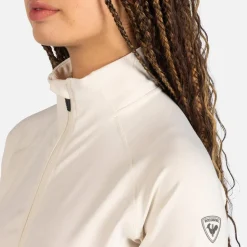 Polaire Rossignol W Mid Layer Stretch Jkt Whitecap Sand
