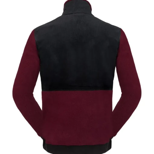 Polaire Sweet Protection Pile Fleece Jacket Red Wine
