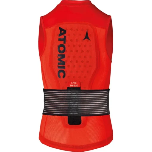Protection dorsale Atomic Live Shield Vest Jr Red