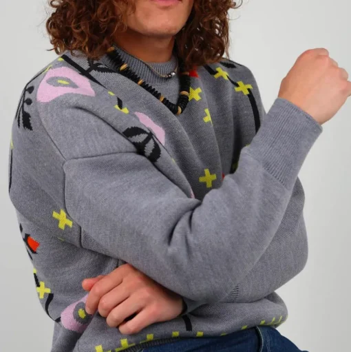 Pull Oxbow Skolpen Gris Chine