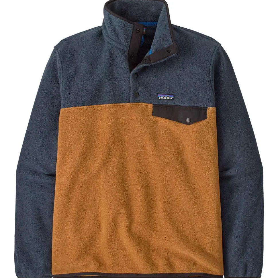 Pull Patagonia Lightweight Synchilla Snap-T Deer Brown