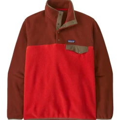 Pull Patagonia Lightweight Synchilla Snap-T Amanita Red