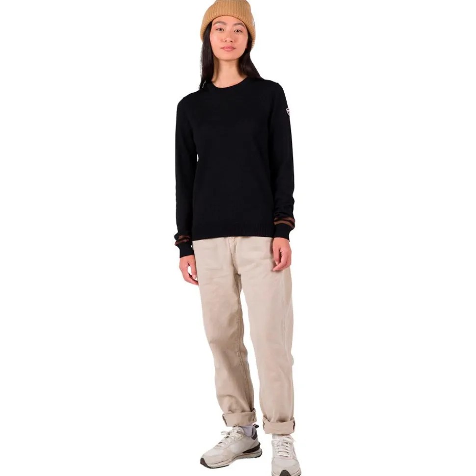 Pull Rossignol W Corporate Crew Neck Black