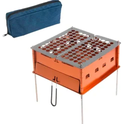 Réchaud Lacal Compact Barbecue /Oven Orange