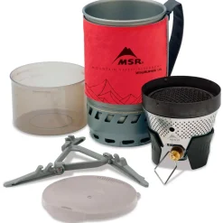 Réchaud MSR WindBurner 1.0L Personal Stove System Red