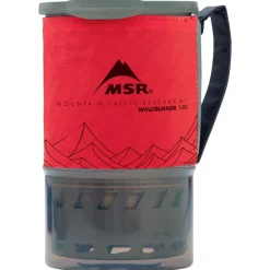 Réchaud MSR WindBurner 1.0L Personal Stove System Red