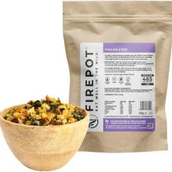 Repas Lyophilisé  Firepot Légumes A La Toscane 145 g.
