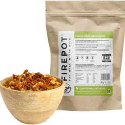 Repas Lyophilisé  Firepot Pâtes Bolognaises Au Soja 155 g.