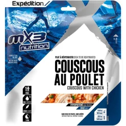 Repas Lyophilisé  MX3 Couscous Au Poulet 130 g.
