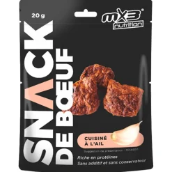 Repas Lyophilisé  MX3 Snack Bœuf Ail 20 g.