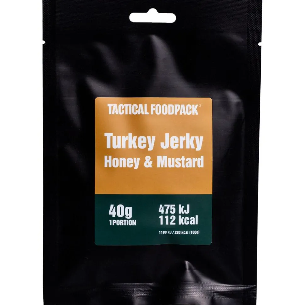 Repas Lyophilisé Tactical Foodpack Jerky de Dinde au Miel et à la Moutarde 40 g.