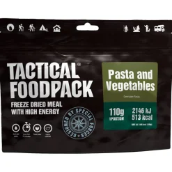 Repas Lyophilisé Tactical Foodpack Pâtes et Légumes 110g