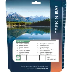 Repas Lyophilisé Trek'n Eat Couscous Végétarien 160 g.