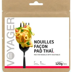 Repas Lyophilisé  Voyager Nouilles Aux Légumes Façon Pad Thaï 120 g.