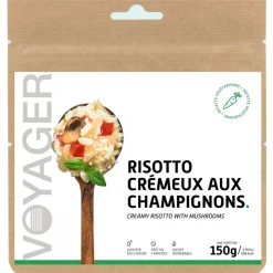 Repas Lyophilisé  Voyager Risotto Crémeux Aux Champignons 150 g.