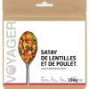 Repas Lyophilisé  Voyager Satay De Lentilles Au Poulet 100 g.