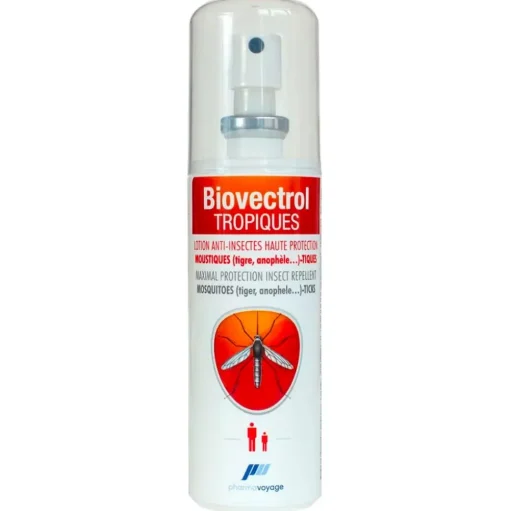 Répulsif Insectes Pharmavoyage Biovectrol Tropiques 75 ml