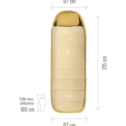 Sac de couchage Lafuma Nunavut Light Left Sesame
