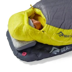 Sac de couchage Sea To Summit Spark Women's -9°C/15°F Grey Yellow