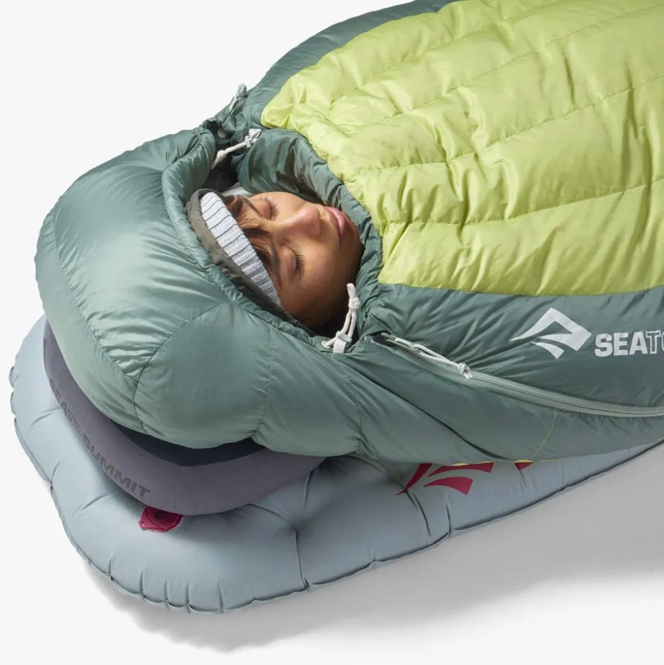 Sac de couchage Sea To Summit Ascent Women's -1°C/30°F Lemon Green