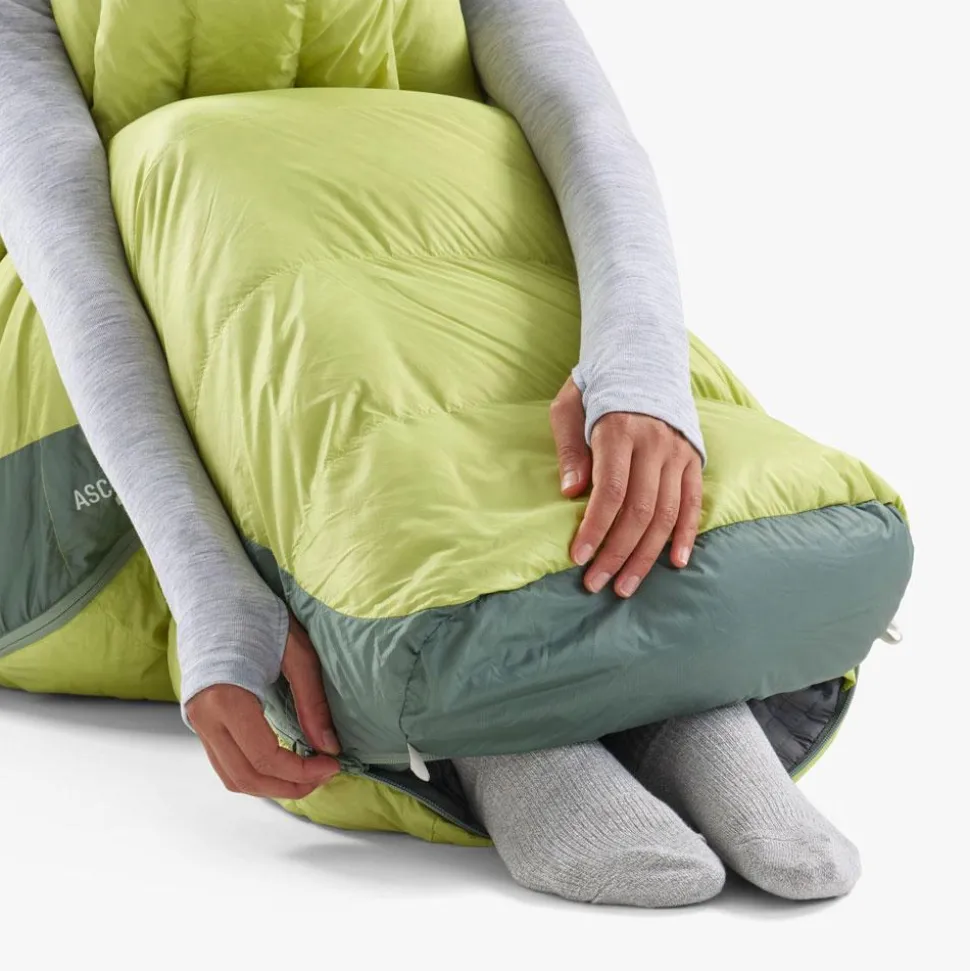 Sac de couchage Sea To Summit Ascent Women's -1°C/30°F Lemon Green