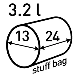 Sac de couchage Wilsa Trail 900 Vert Gris