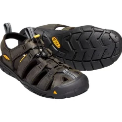 Sandales de randonnée Keen Clearwater CNX Leather Magnet Black