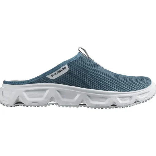 Sandales de récupération Salomon Reelax Slide 6.0 Blue Ashes White Pearl Blue