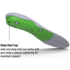 Semelle Superfeet Polyvalent Green Profil Haut